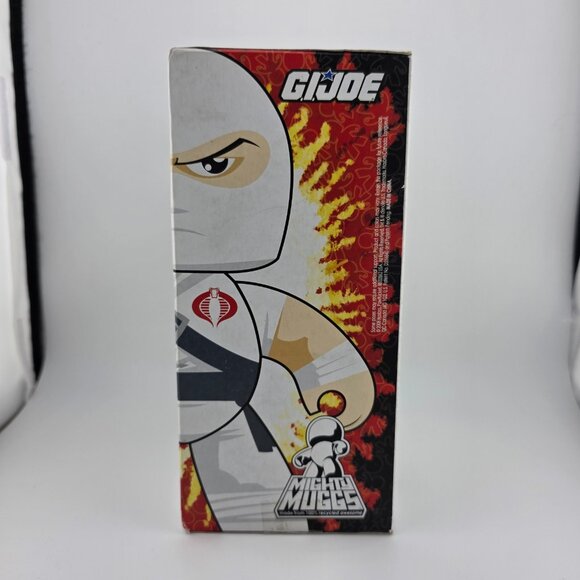 2008 Hasbro Mighty Muggs G.I. Joe Storm Shadow‎ with Sword Vinyl Figure NEW - Picture 3 of 8